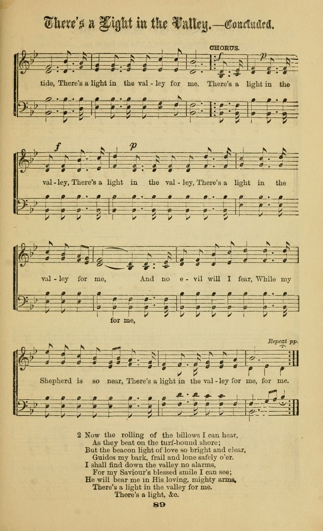 Gospel Hymns No. 2: as used by them in gospel meetings page 89