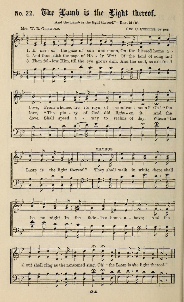 Gospel Hymns No. 3 page 22