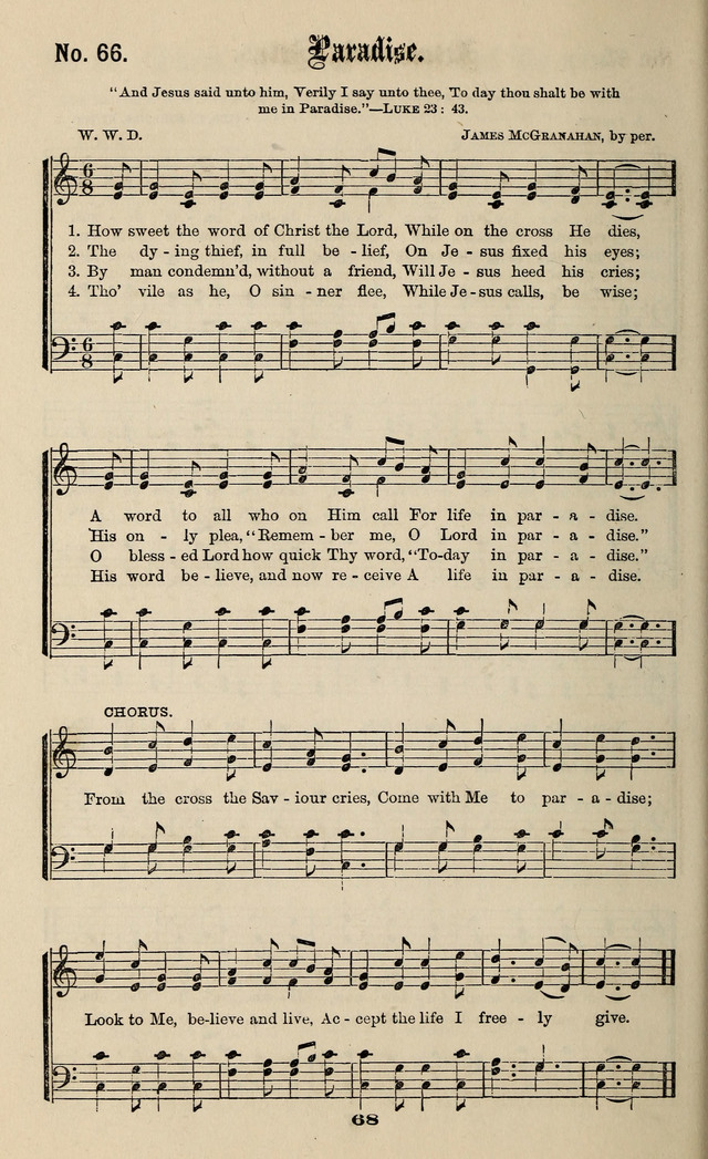 Gospel Hymns No. 3 page 66