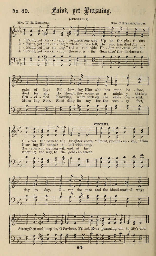 Gospel Hymns No. 3 page 80