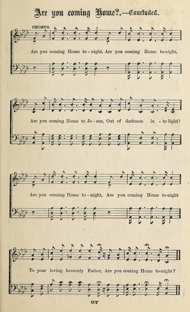 Gospel Hymns No. 3 page 95