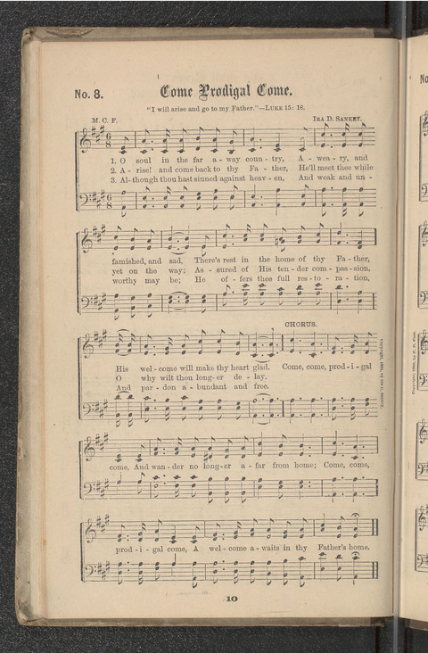 Gospel Hymns No. 4 page 10