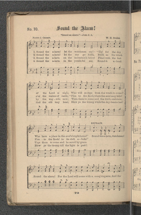 Gospel Hymns No. 4 page 72