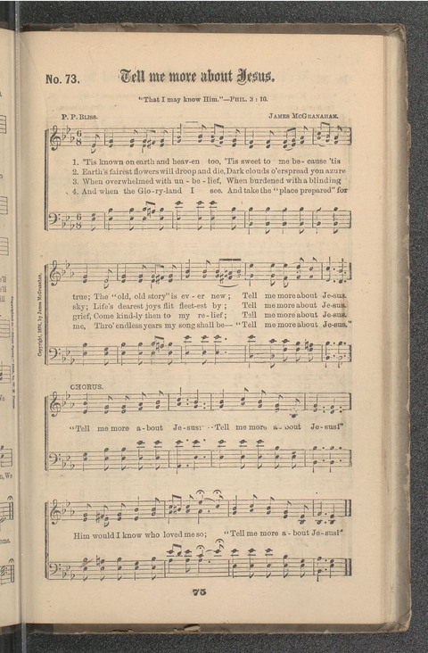 Gospel Hymns No. 4 page 75