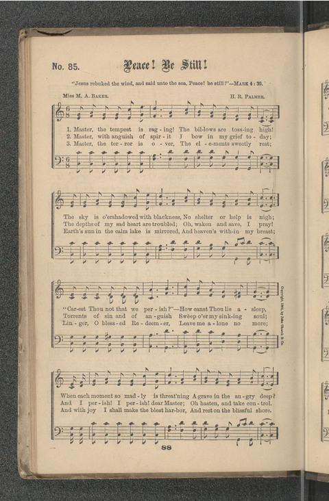 Gospel Hymns No. 4 page 88