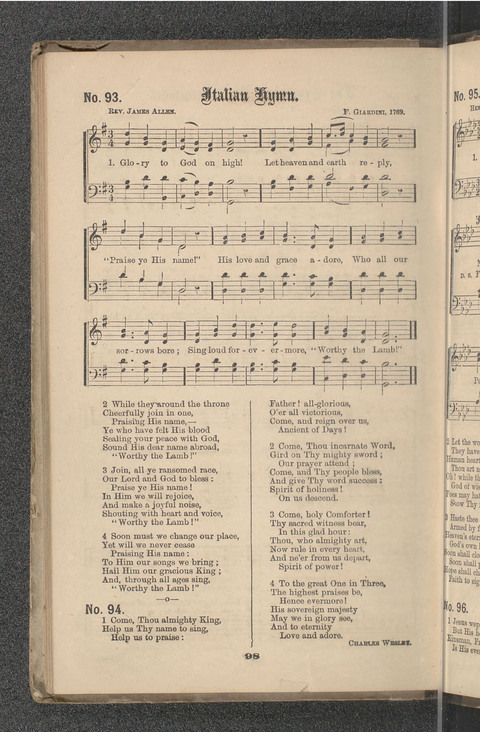 Gospel Hymns No. 4 page 98