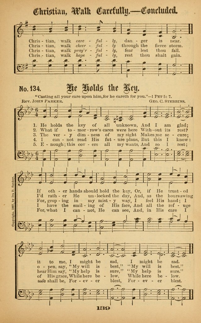 Gospel Hymns No. 5 page 138