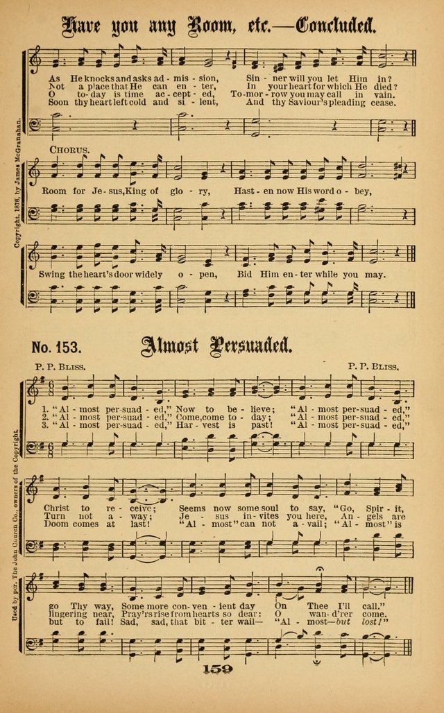 Gospel Hymns No. 5 page 158