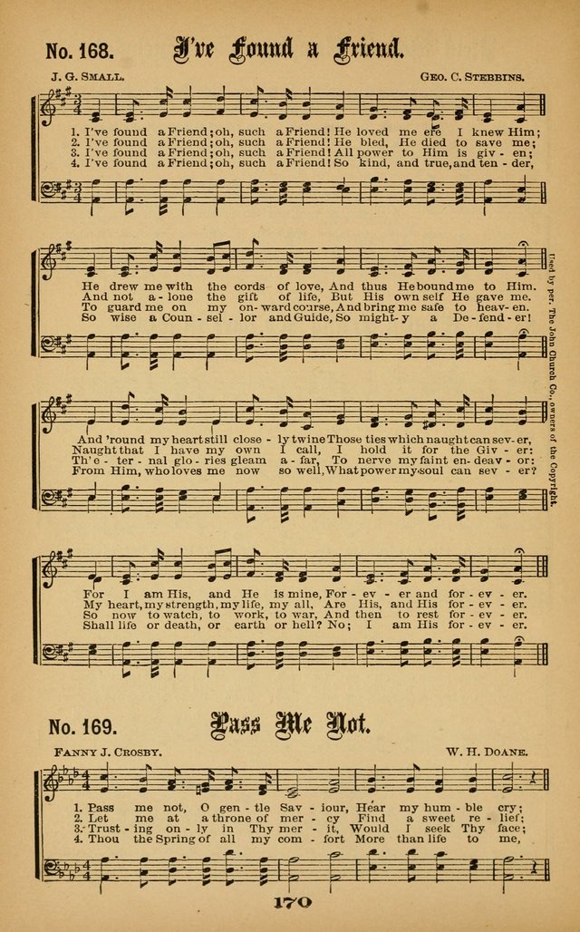 Gospel Hymns No. 5 page 169