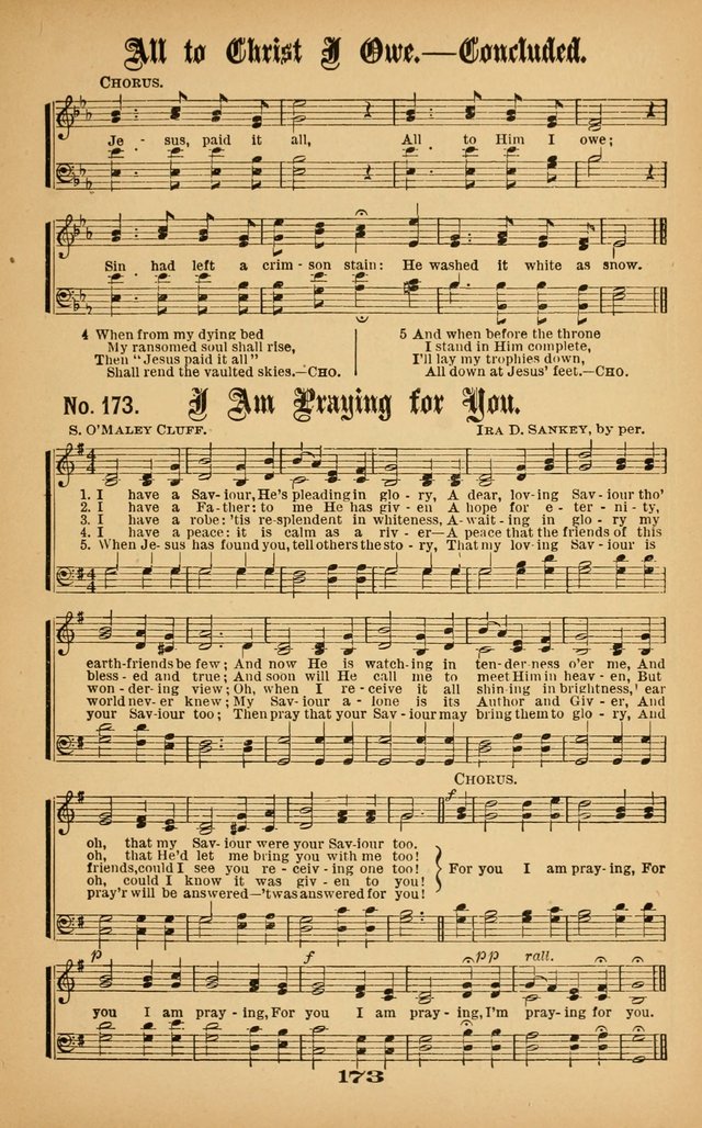 Gospel Hymns No. 5 page 172