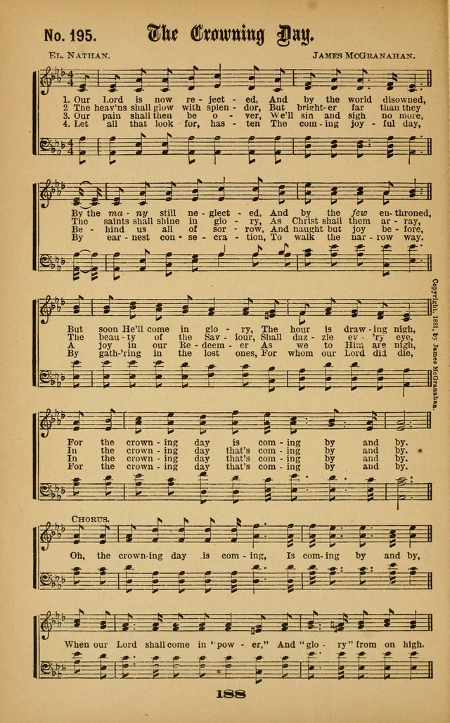 Gospel Hymns No. 5 page 187