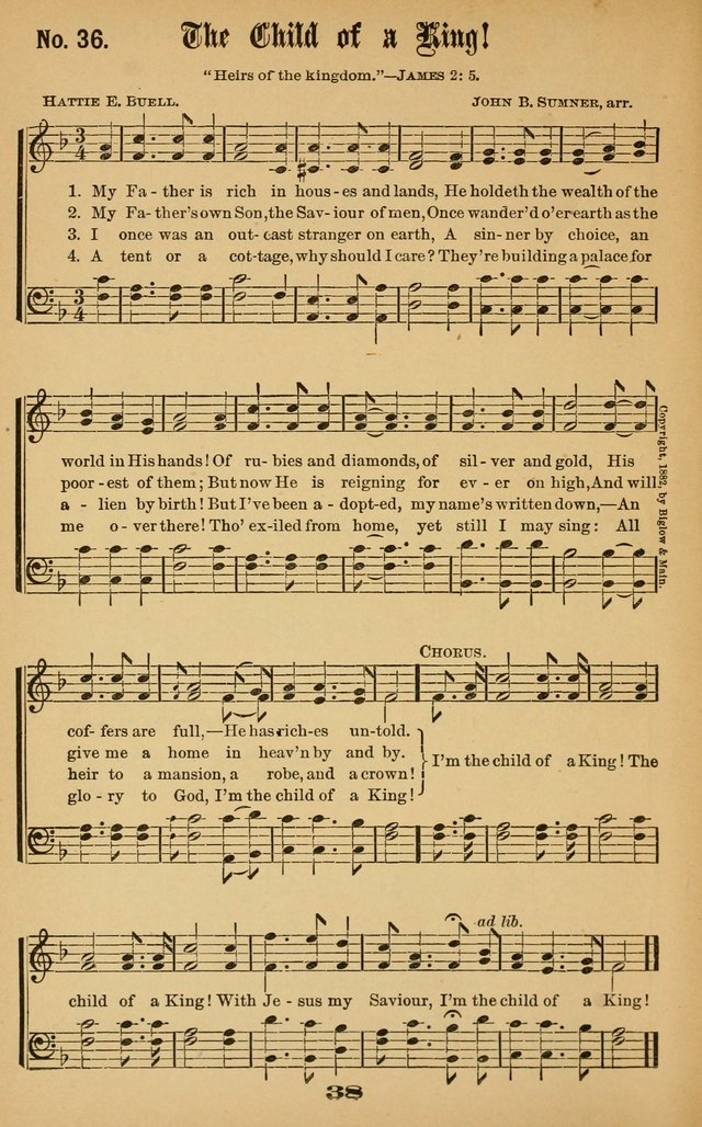 Gospel Hymns No. 5 page 37