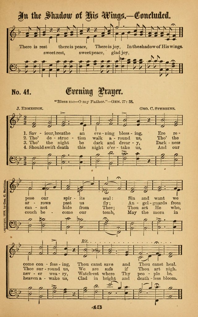 Gospel Hymns No. 5 page 42