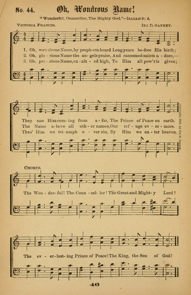 Gospel Hymns No. 5 page 45