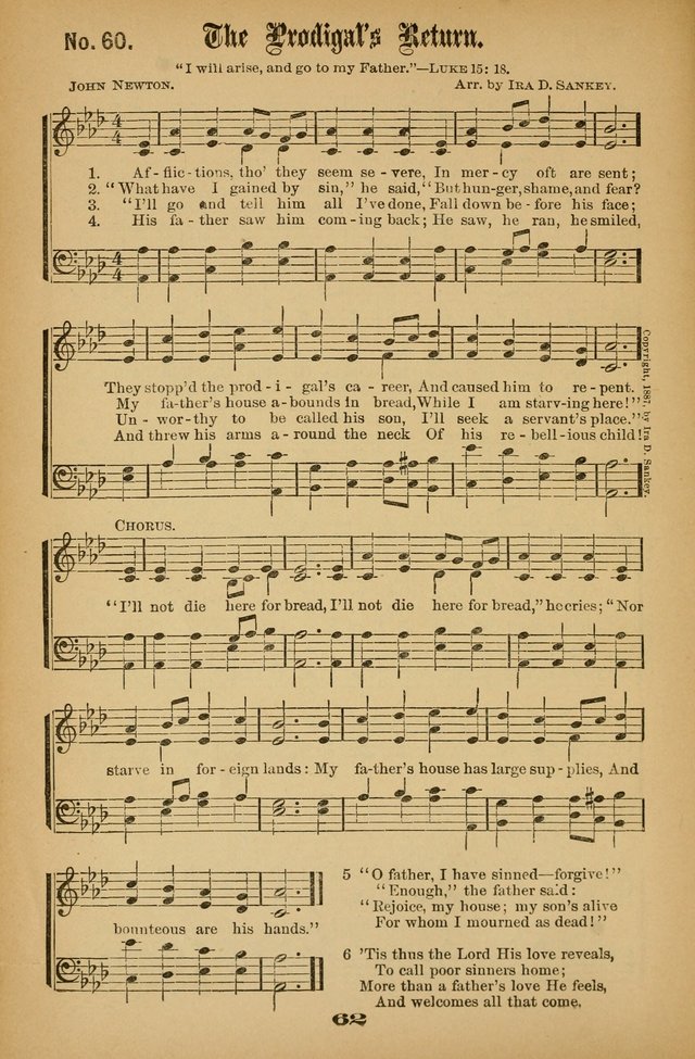 Gospel Hymns No. 5 page 61