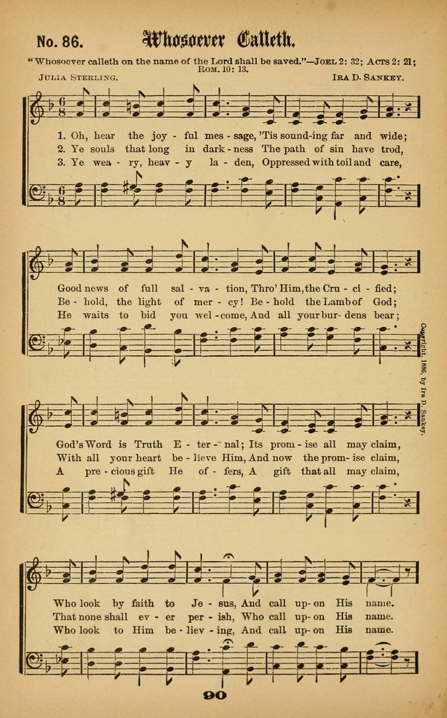 Gospel Hymns No. 5 page 89