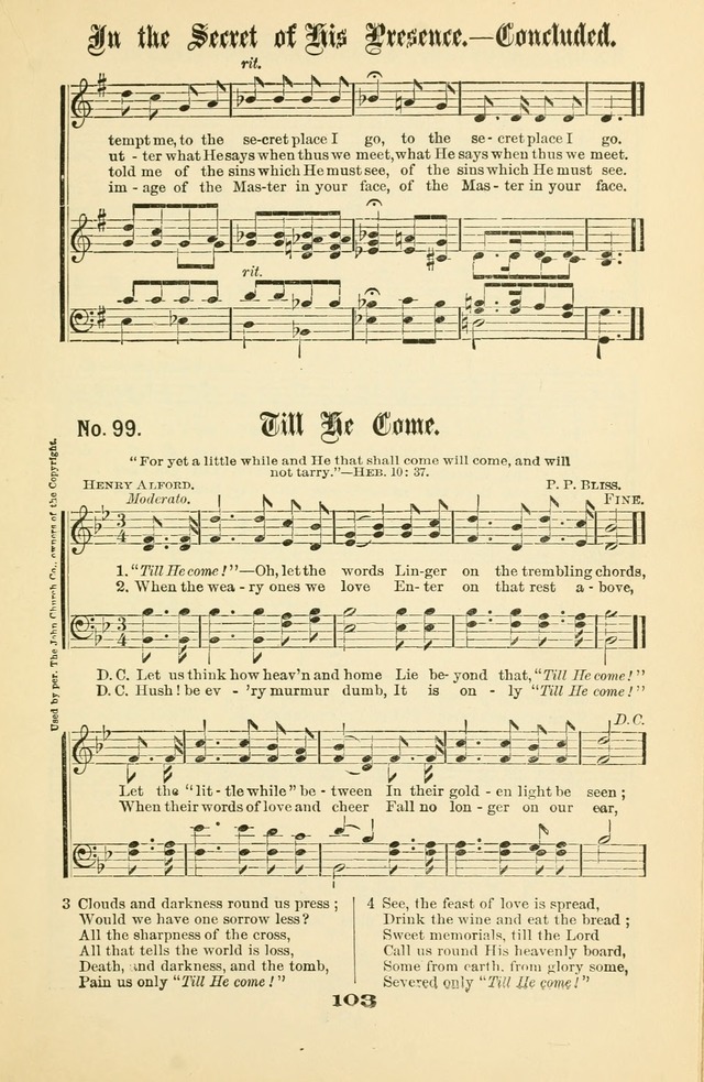 Gospel Hymns Nos. 5 and 6 Combined: for use in gospel meetings and other religious services page 110