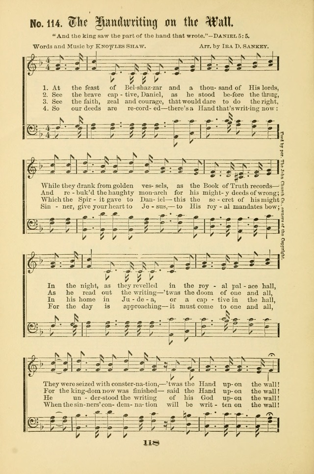 Gospel Hymns Nos. 5 and 6 Combined: for use in gospel meetings and other religious services page 125