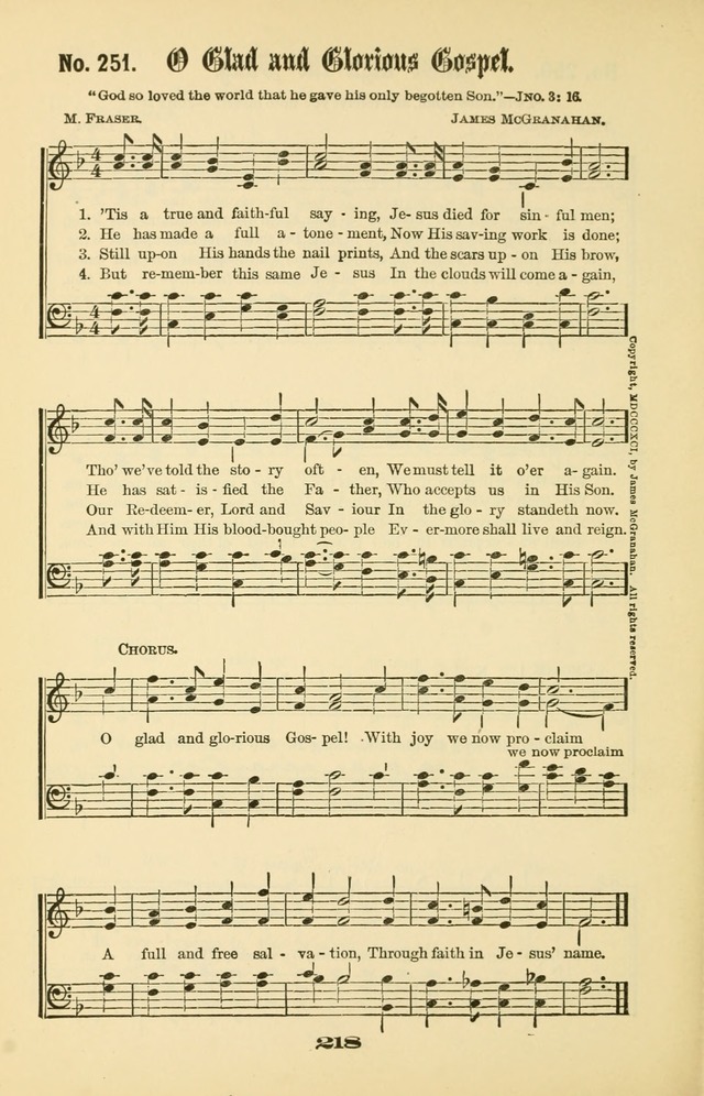 Gospel Hymns Nos. 5 and 6 Combined: for use in gospel meetings and other religious services page 225