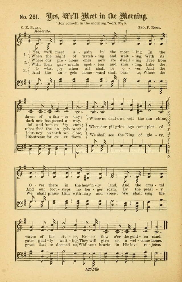 Gospel Hymns Nos. 5 and 6 Combined: for use in gospel meetings and other religious services page 235