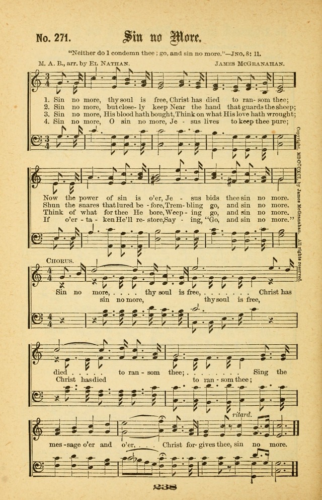 Gospel Hymns Nos. 5 and 6 Combined: for use in gospel meetings and other religious services page 245