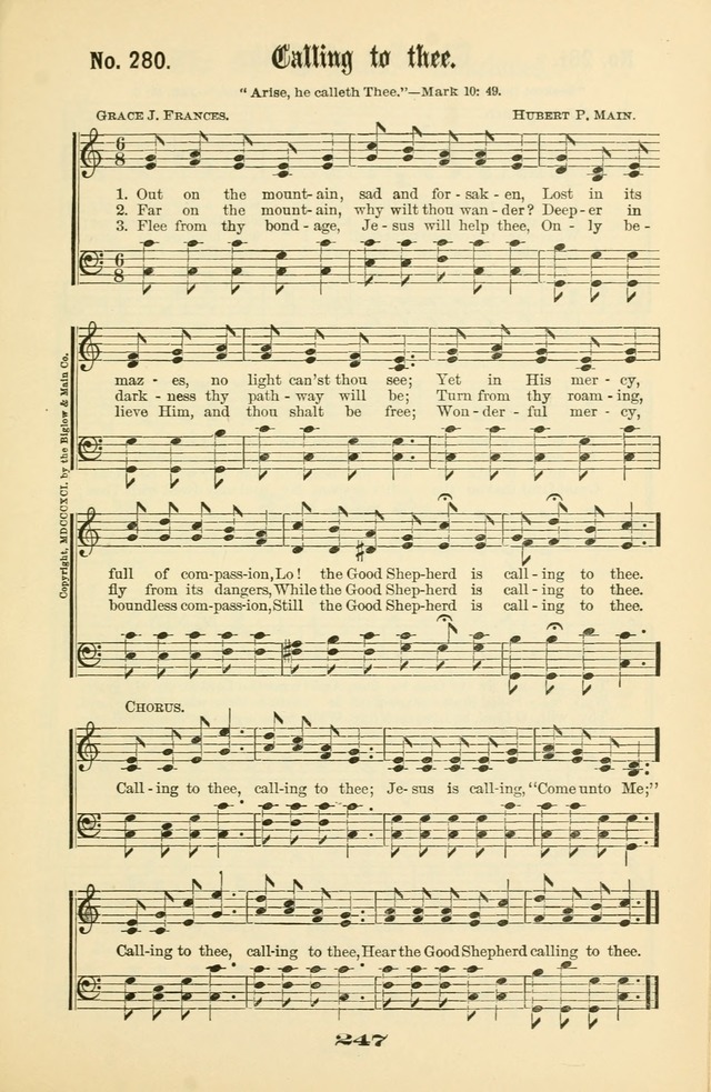 Gospel Hymns Nos. 5 and 6 Combined: for use in gospel meetings and other religious services page 254