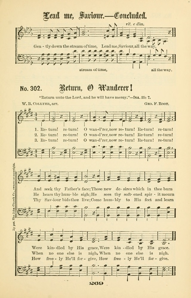 Gospel Hymns Nos. 5 and 6 Combined: for use in gospel meetings and other religious services page 276