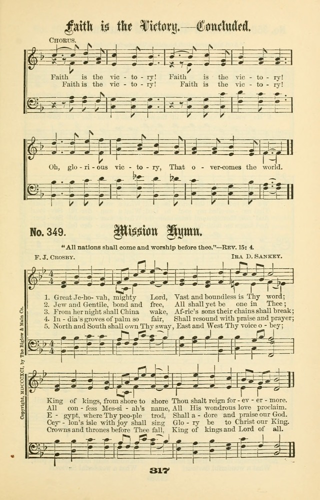 Gospel Hymns Nos. 5 and 6 Combined: for use in gospel meetings and other religious services page 324