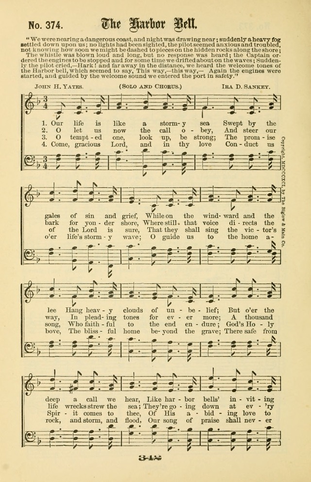 Gospel Hymns Nos. 5 and 6 Combined: for use in gospel meetings and other religious services page 349