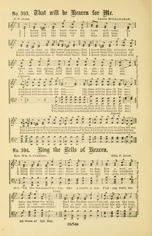 Gospel Hymns Nos. 5 and 6 Combined: for use in gospel meetings and other religious services page 365