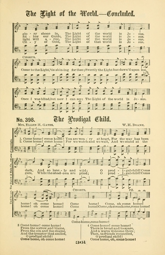 Gospel Hymns Nos. 5 and 6 Combined: for use in gospel meetings and other religious services page 368