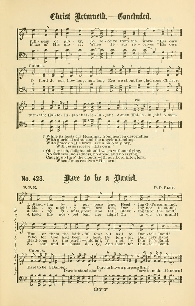 Gospel Hymns Nos. 5 and 6 Combined: for use in gospel meetings and other religious services page 384