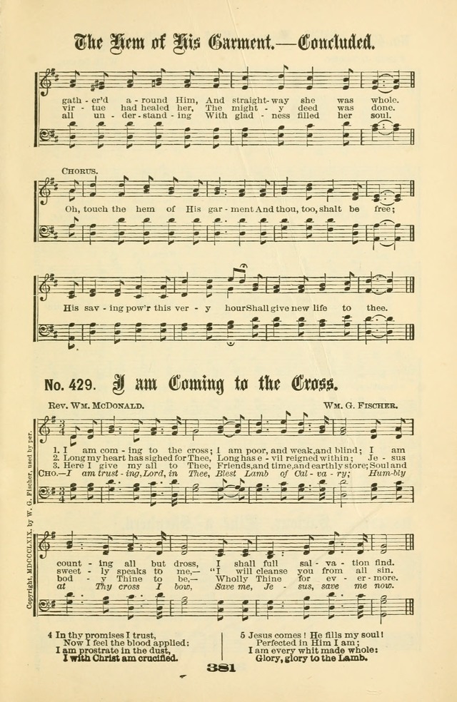 Gospel Hymns Nos. 5 and 6 Combined: for use in gospel meetings and other religious services page 388