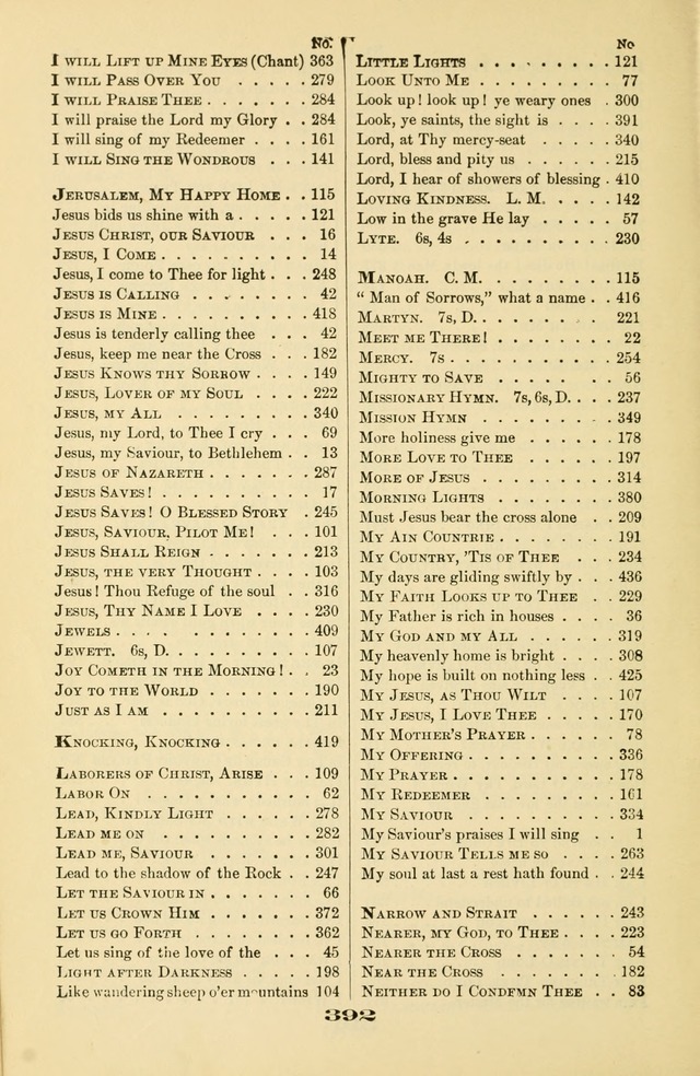 Gospel Hymns Nos. 5 and 6 Combined: for use in gospel meetings and other religious services page 399