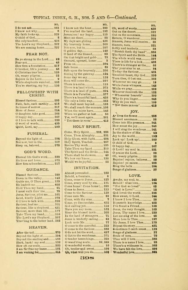 Gospel Hymns Nos. 5 and 6 Combined: for use in gospel meetings and other religious services page 405