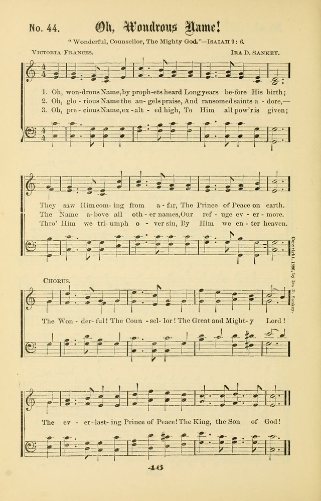 Gospel Hymns Nos. 5 and 6 Combined: for use in gospel meetings and other religious services page 53