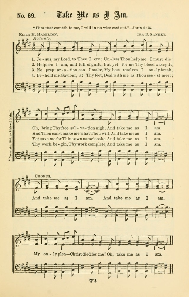 Gospel Hymns Nos. 5 and 6 Combined: for use in gospel meetings and other religious services page 78