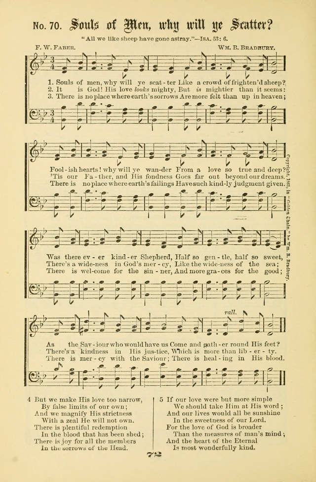 Gospel Hymns Nos. 5 and 6 Combined: for use in gospel meetings and other religious services page 79