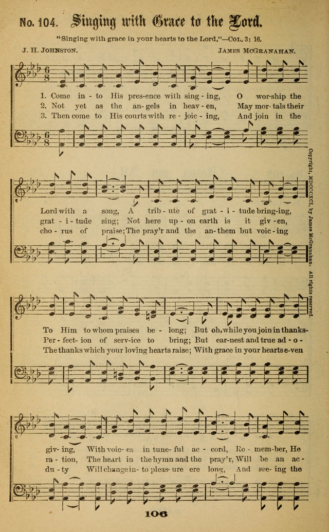 Gospel Hymns No. 6 page 102