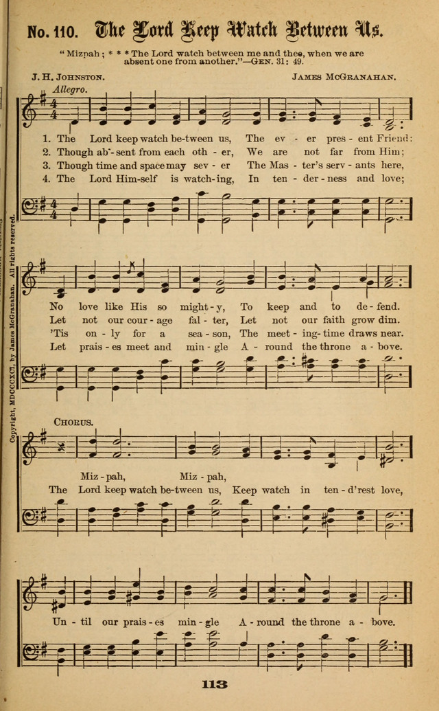 Gospel Hymns No. 6 page 109