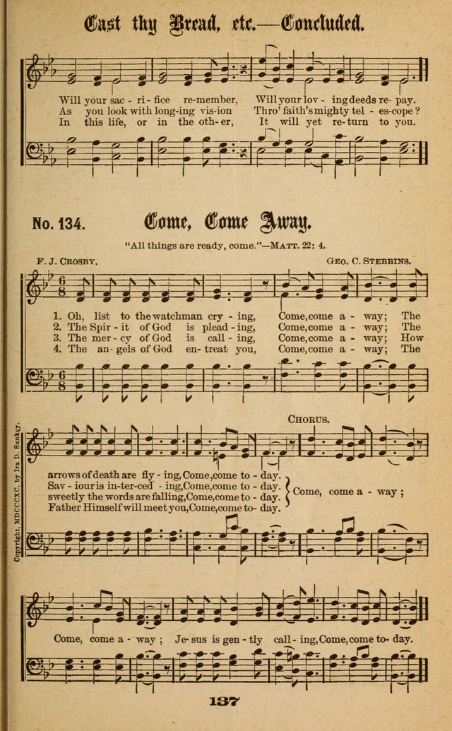 Gospel Hymns No. 6 page 133