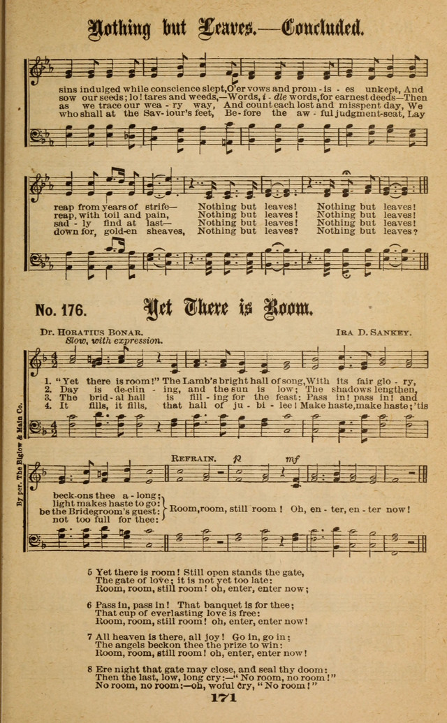 Gospel Hymns No. 6 page 167