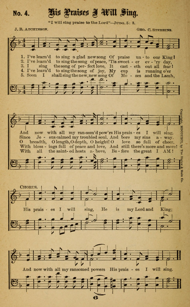 Gospel Hymns No. 6 page 4