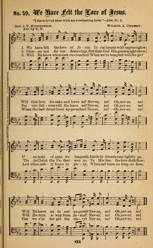 Gospel Hymns No. 6 page 57