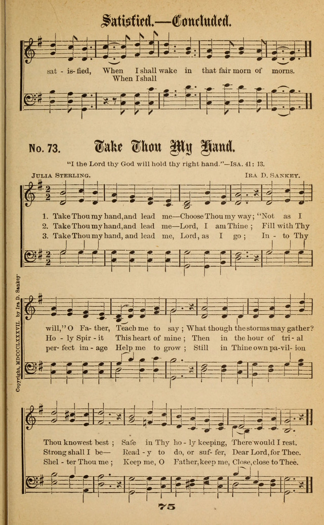 Gospel Hymns No. 6 page 71