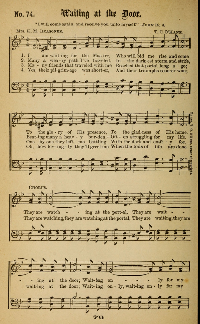 Gospel Hymns No. 6 page 72