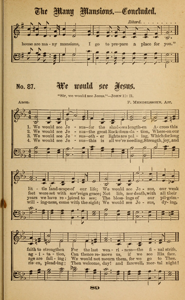 Gospel Hymns No. 6 page 85