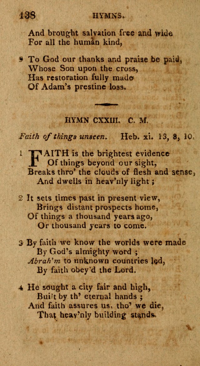 The Gospel Hymn Book: being a selection of hymns, composed by different authors designed for the use of the church universal and adapted to public and private devotion page 140