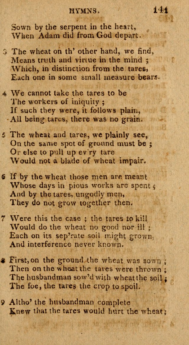 The Gospel Hymn Book: being a selection of hymns, composed by different authors designed for the use of the church universal and adapted to public and private devotion page 143