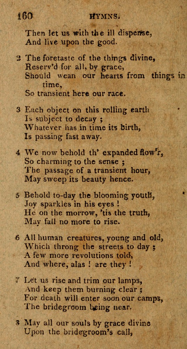 The Gospel Hymn Book: being a selection of hymns, composed by different authors designed for the use of the church universal and adapted to public and private devotion page 162